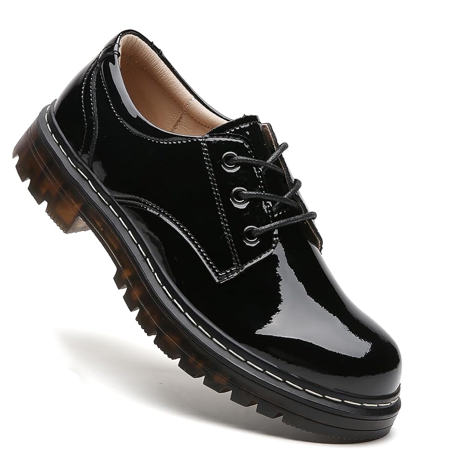 ローファー・オックスフォード CASTANER Women Laced up Shoes 20967100 Black Amazon.com | QHH Black Oxford Shoes for Women Women's